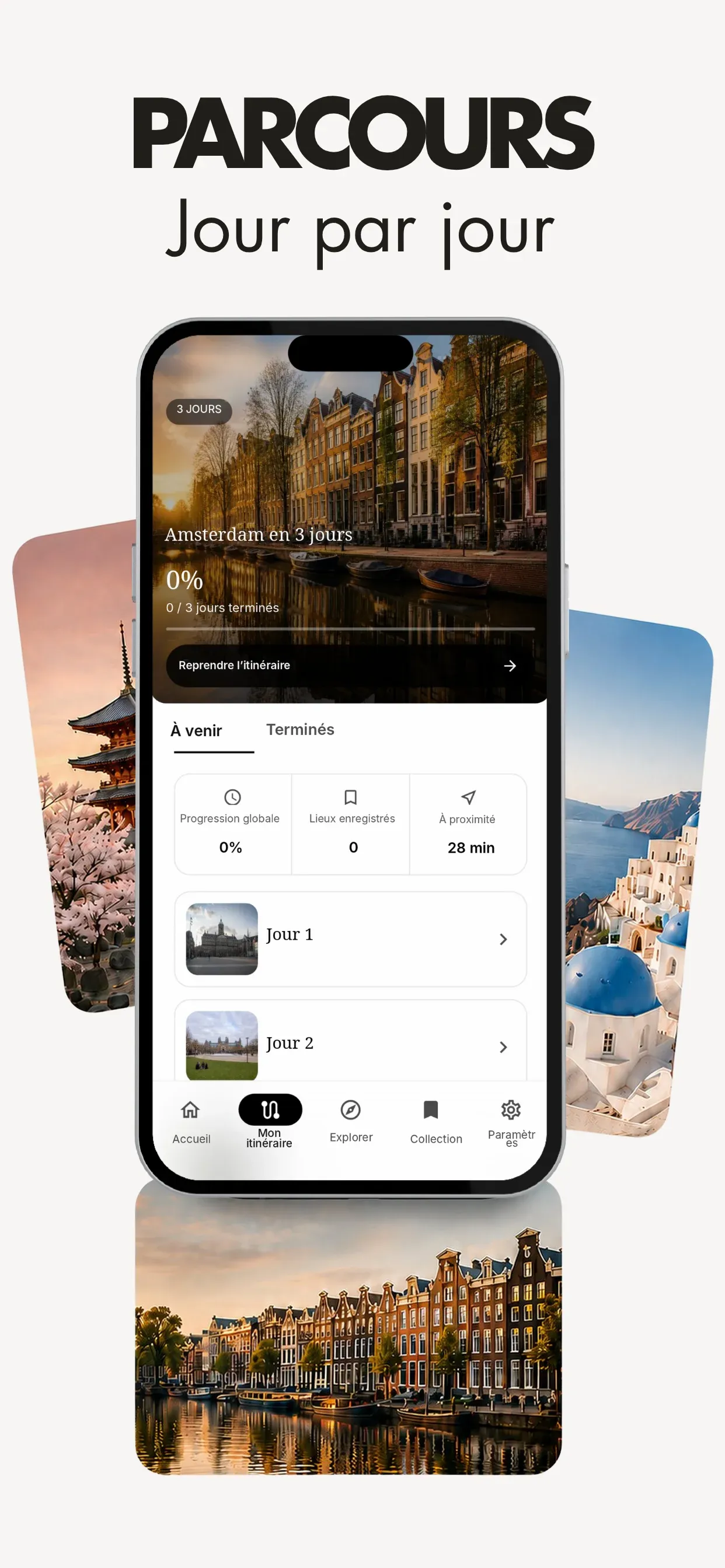 Citinerary screen 1