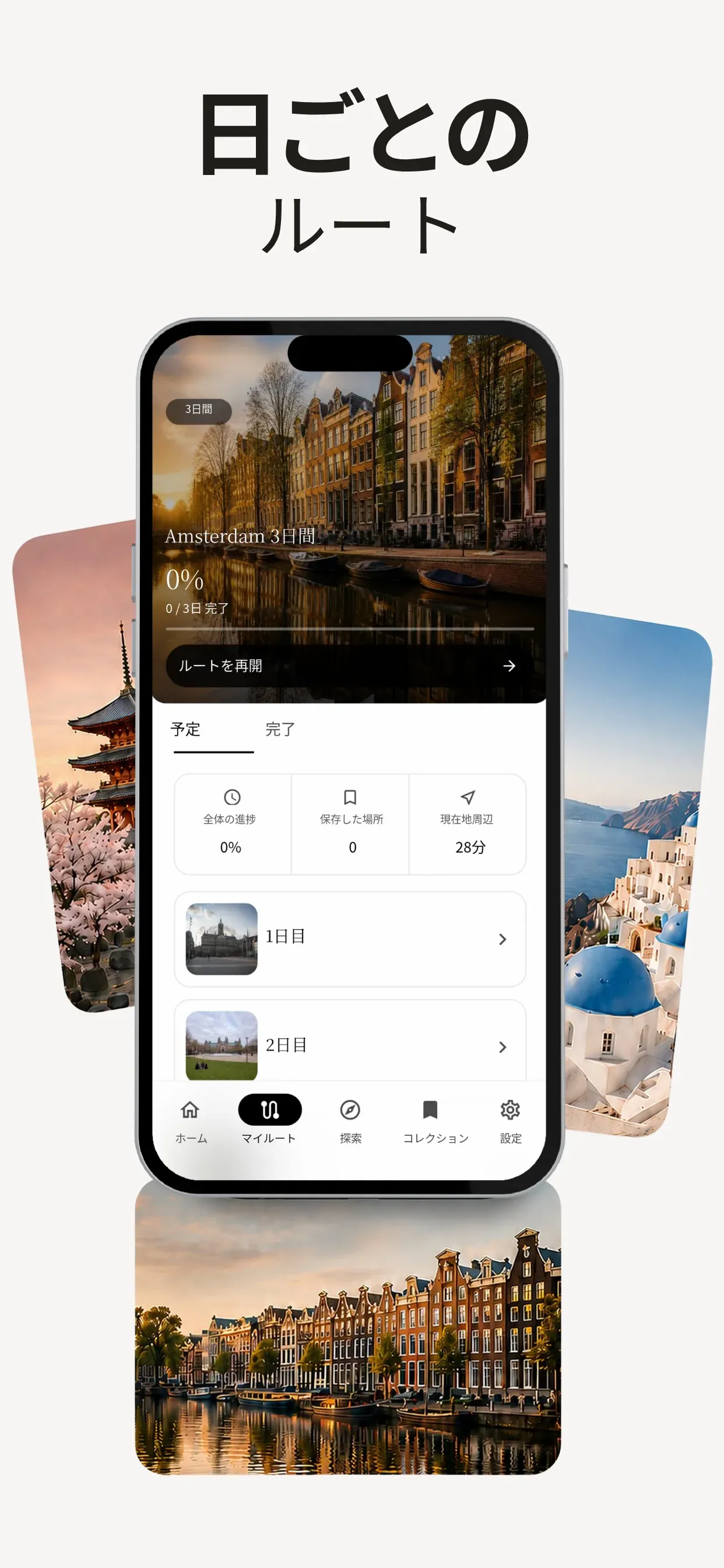 Citinerary screen 1
