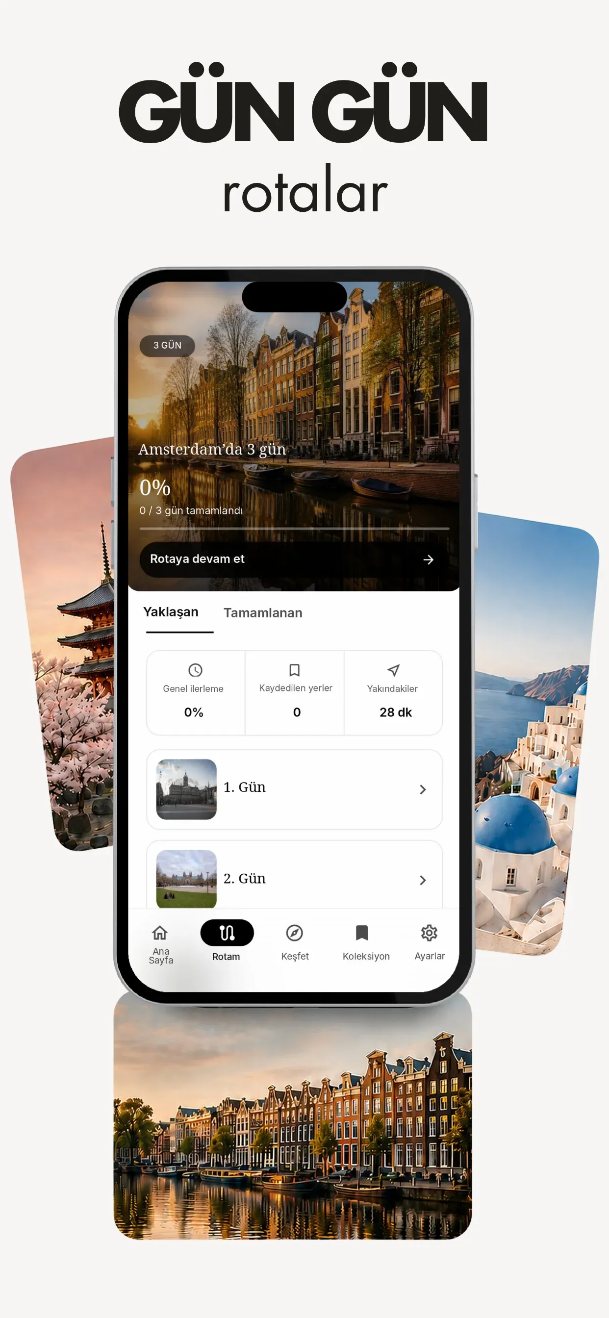 Citinerary screen 1