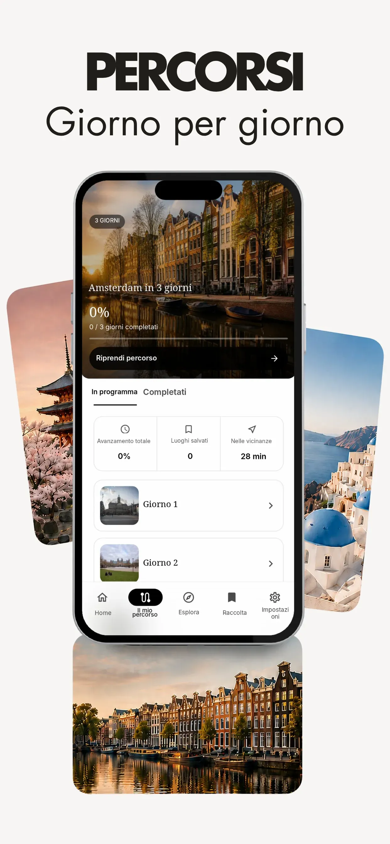 Citinerary screen 1