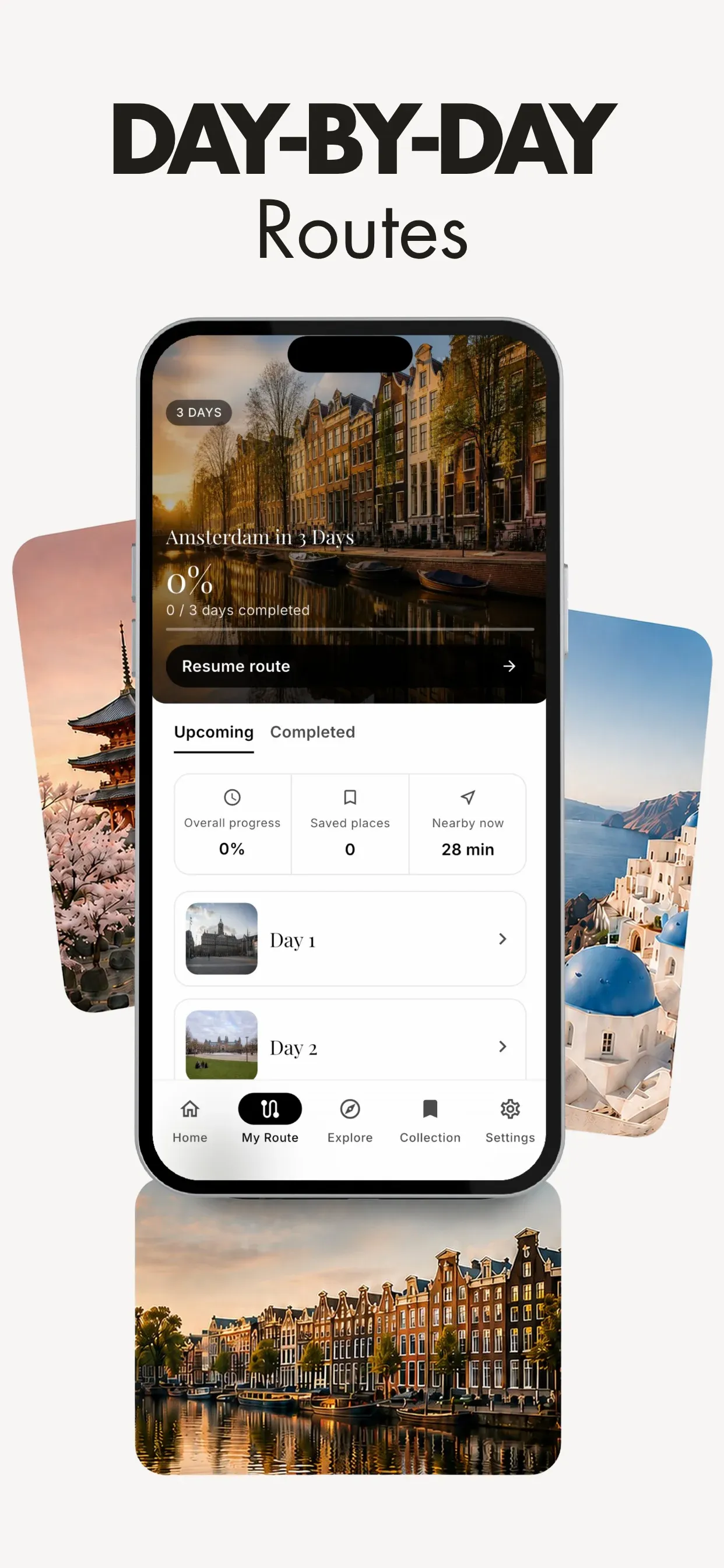Citinerary screen 1