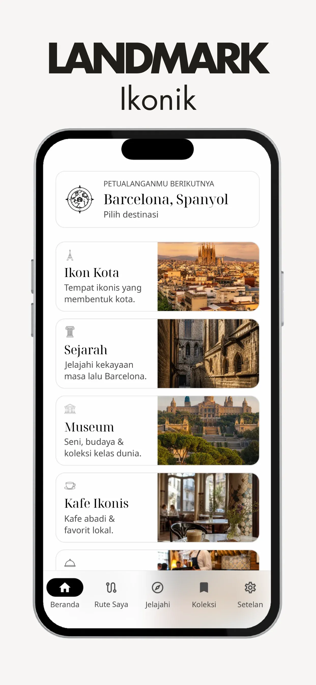 Citinerary screen 3