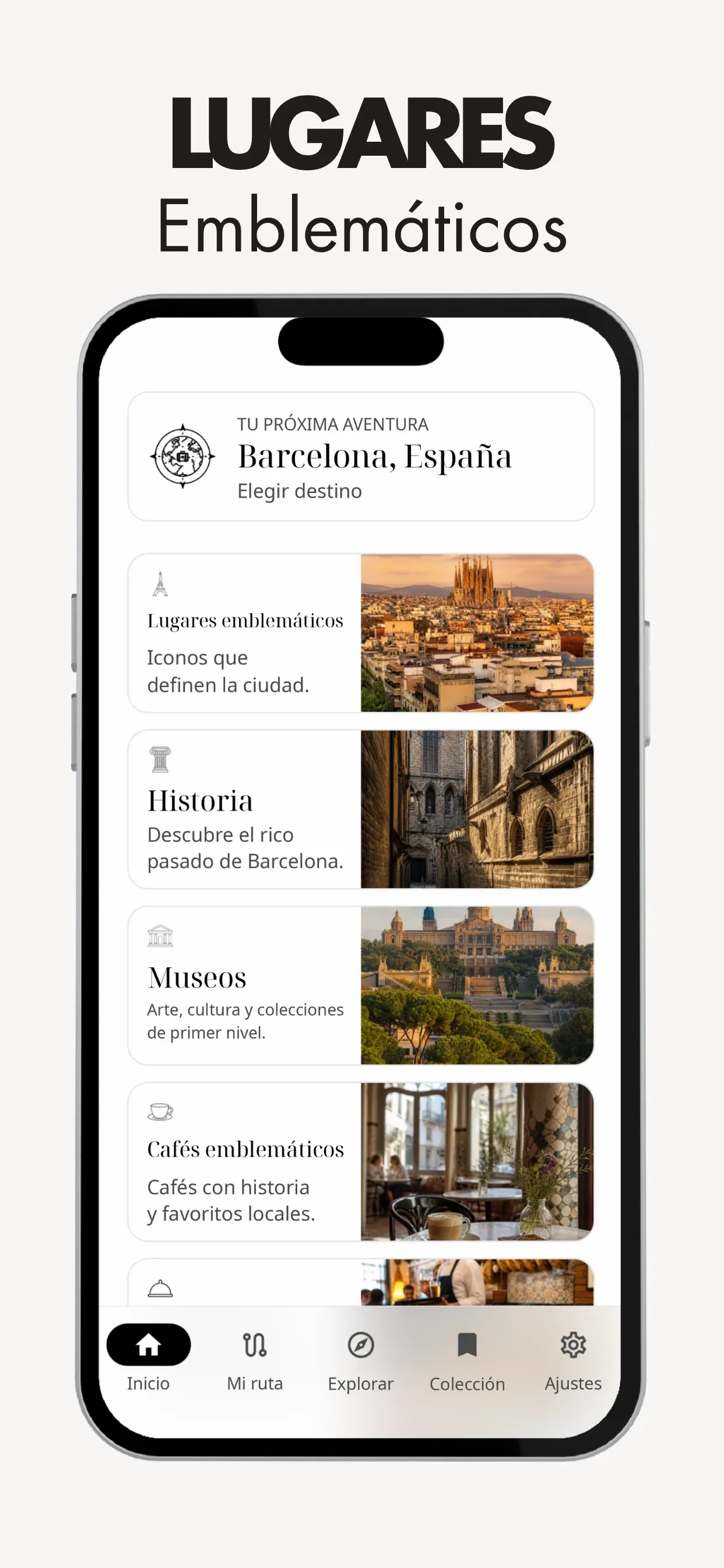 Citinerary screen 3