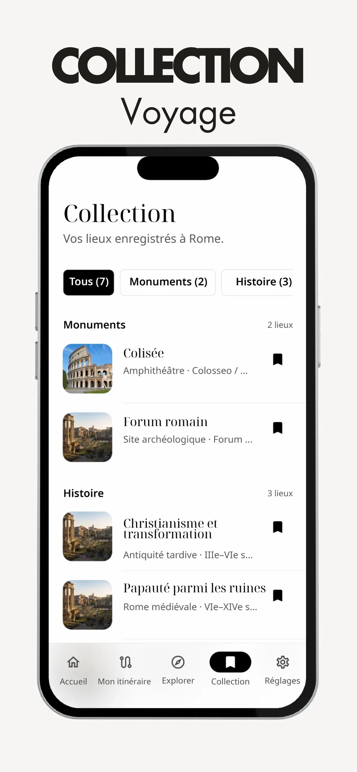 Citinerary screen 5