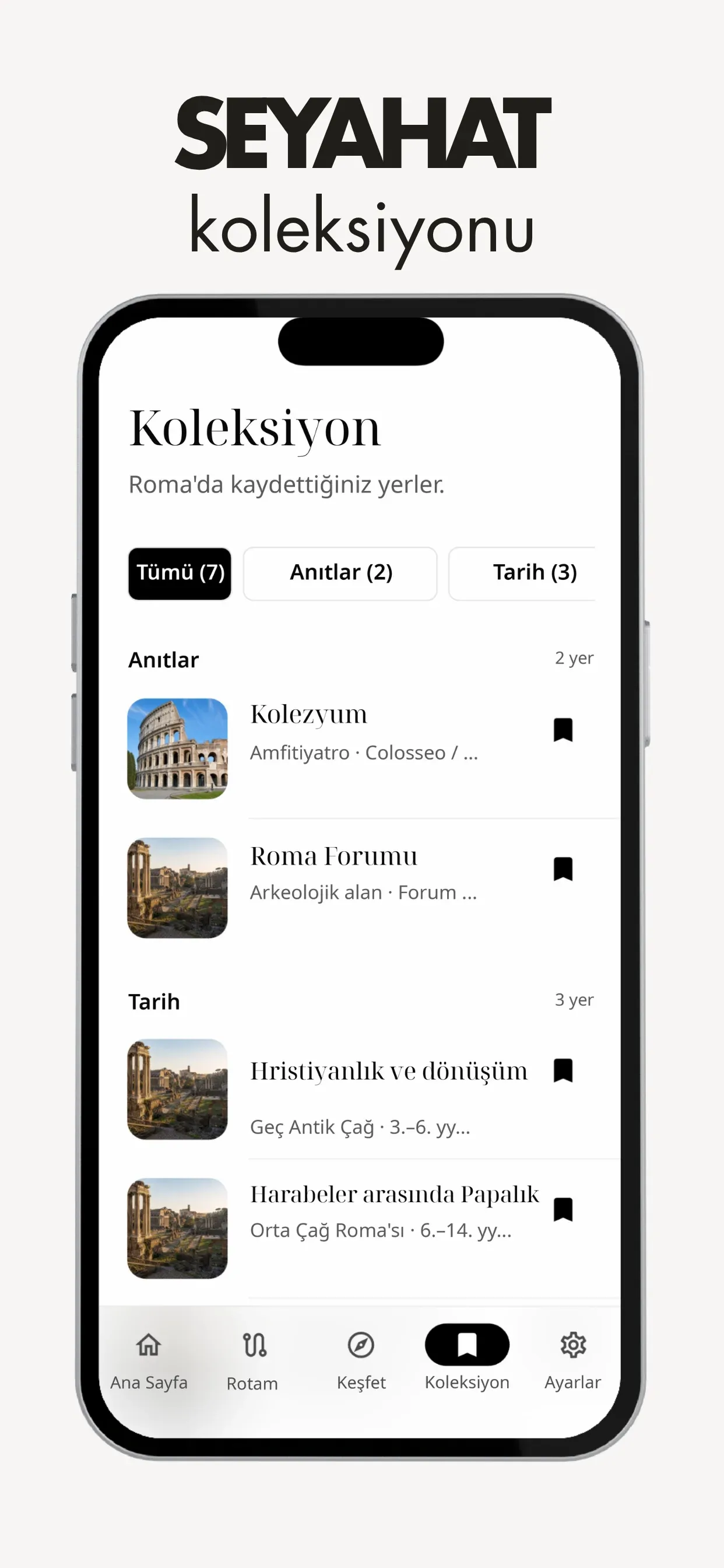 Citinerary screen 5