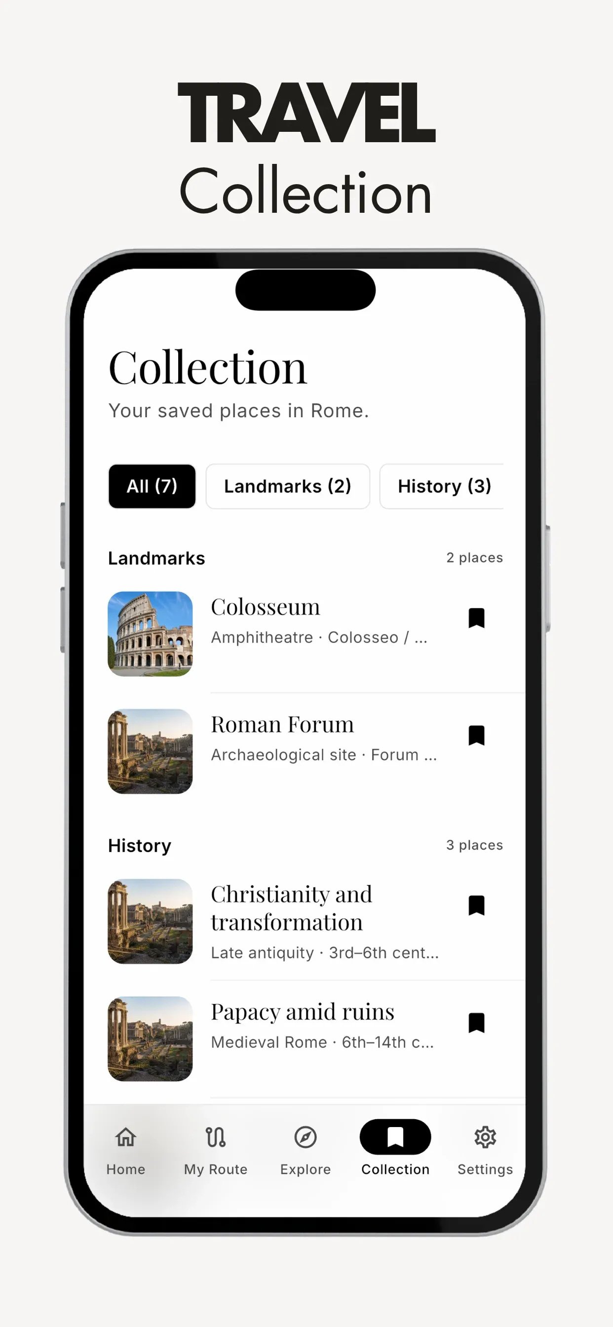 Citinerary screen 5