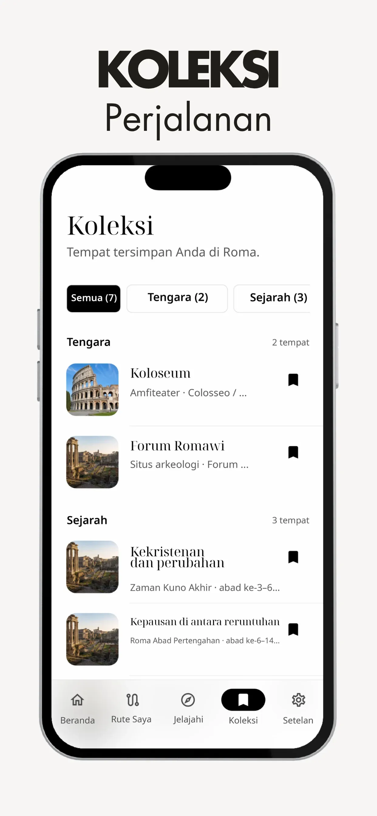 Citinerary screen 5
